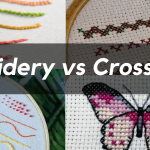 Embroidery VS Cross stitch