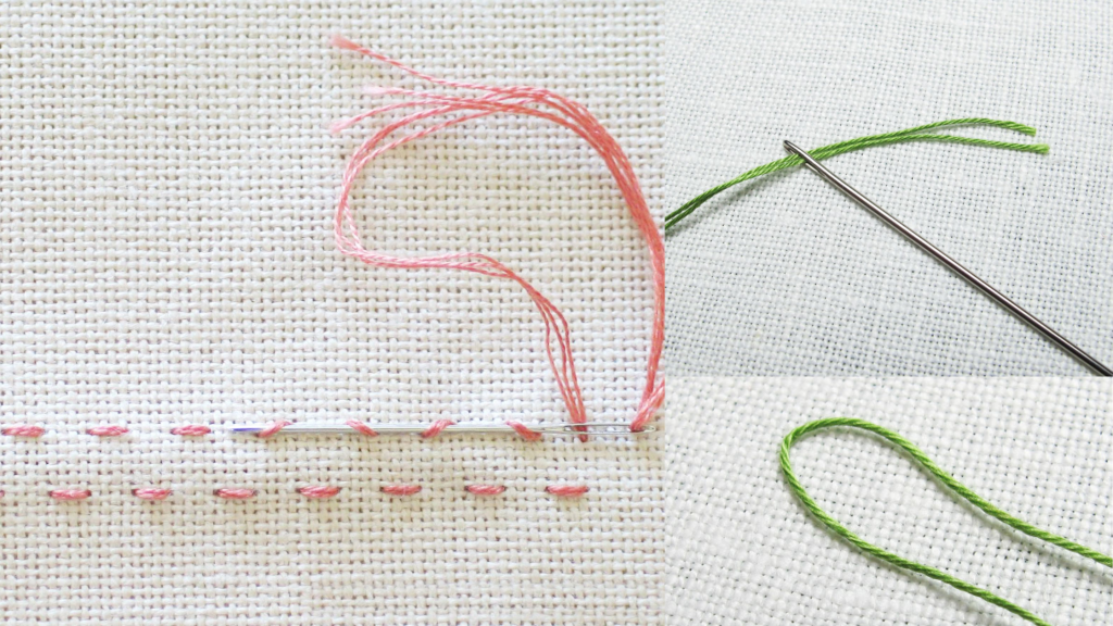 start Embroidery Thread without a Knot